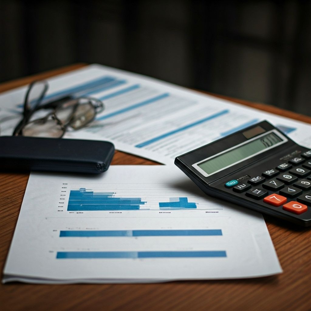 Retirement planning documents and calculator